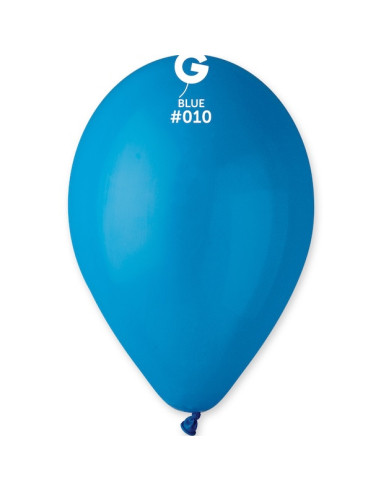 10 Ballons en Latex Bleu Royal 33cm - Déco Fête | BelleFête.ch