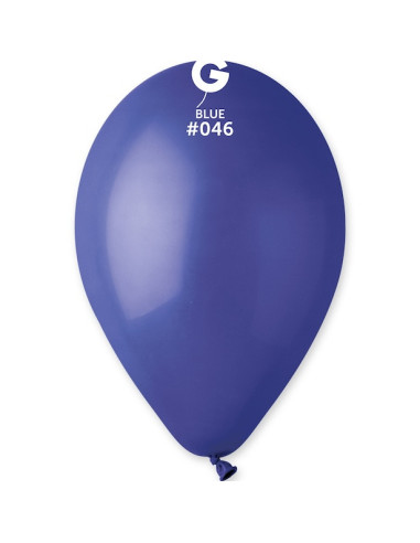 10 Ballons en Latex Bleu Roi 33cm - Déco Fête | BelleFête.ch