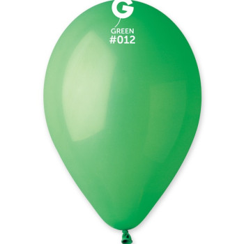 10 Ballons en latex Vert mat - Ballons de fête