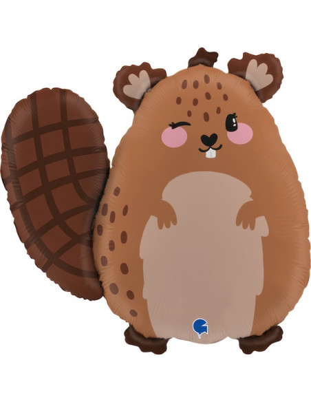 Partyballon Castor Aluminium - Tierballons - Kindergeburtstag - Bellefete.ch Partyballon Castor Aluminium - Tierballons - Kindergeburtstag - Bellefete.ch