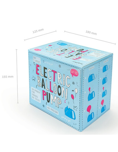 Elektrische Ballonpumpe - Zubehör zum Aufblasen von Ballons
