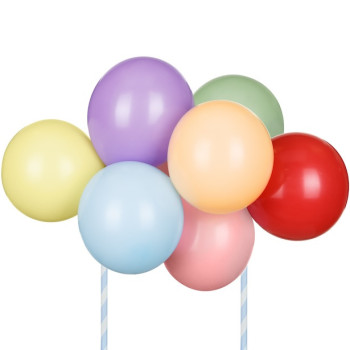 Cake Topper de ballons Rainbow - Décoration pour gâteau - Bellefete.ch