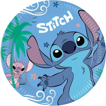 Piatti di compleanno Stitch - Bellefete.ch - Svizzera - Decorazione festa Stitch
