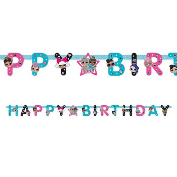 Guirlande d’Anniversaire LOL Surprise – Fête Thème Fille - Bellefete.ch