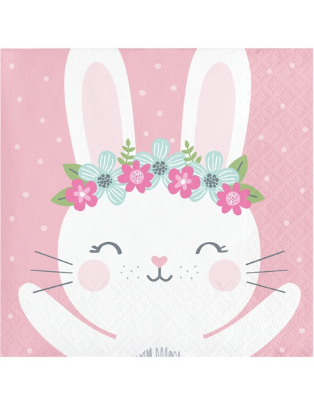 Tovaglioli per bevande Compleanno Lapinou - Decorazione per feste per bambini - Bellefete.ch - Svizzera