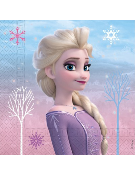 20 Tovaglioli da festa di compleanno Regina delle Nevi - Compleanno Disney - Bellefete.ch – Negozio Svizzera