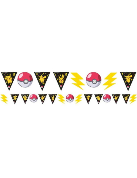 Ghirlanda di festa di gagliardetti Pokémon - Decorazione della sala di compleanno per bambini - Bellefete.ch Ghirlanda di festa di gagliardetti Pokémon - Decorazione della sala di compleanno per bambini - Bellefete.ch