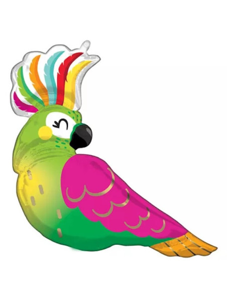 Palloncino a forma di pappagallo – decorazione festa tropicale | BelleFete.ch