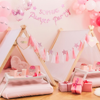 Asciugamani da festa Pyjama Party – decorazione compleanno pigiama party | BelleFete.ch 2