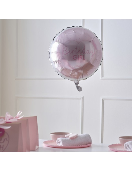 Dekoballon Birthday Girl – Partydeko für Mädchen Dekoballon Birthday Girl – Partydeko für Mädchen