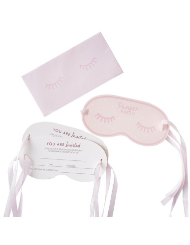 Invitations de fête Pyjama Party