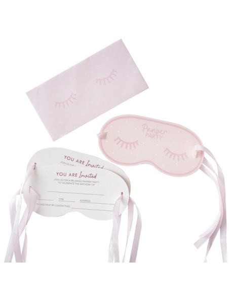 Invitations de fête Pyjama Party