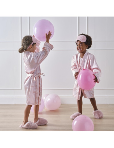 Pyjama-Party-Morgenmantel aus Satin