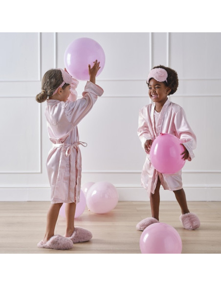 Pyjama-Party-Morgenmantel aus Satin