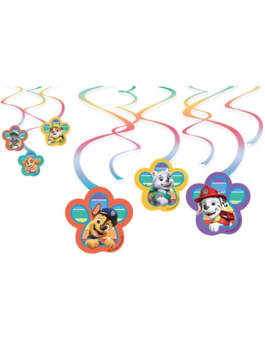 Decorazioni a spirale dei Paw Patrol