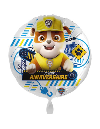 Palloncino compleanno macerie - Paw Patrol