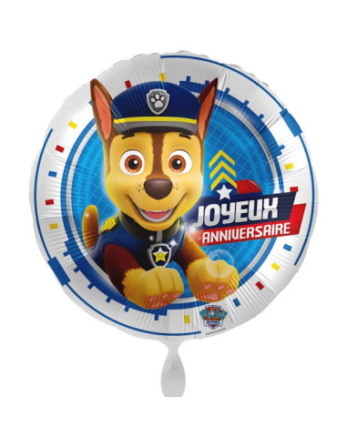 Palloncino compleanno Chase - Paw Patrol