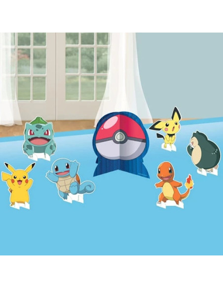 Decorazioni per la tavola Pokémon - Decorazioni di compleanno a tema Pikachu e amici - Boutique svizzera BelleFete.ch