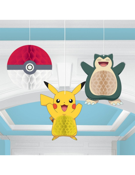 Decorazioni per feste da appendere Pokémon - Articoli per feste Pokémon - Bellefete.ch