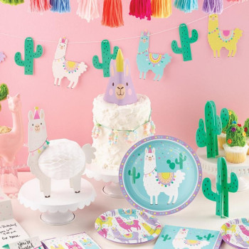 Tovaglia per il compleanno di Lama 2