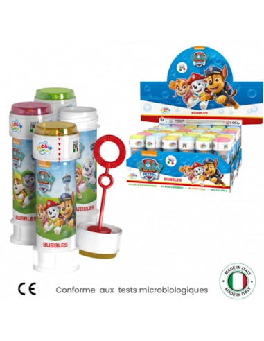 Bulles de savon Pat'Patrouille - Jeu et cadeau festif pour enfants