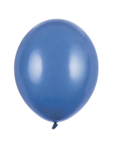 Kräftige pastellblaue Luftballons