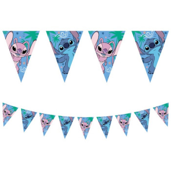 Ghirlanda di festa con gagliardi Stitch – decorazione di compleanno | BelleFete.ch