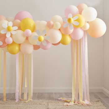 Arco di palloncini a margherita