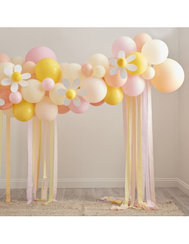 Arche de ballons Marguerites