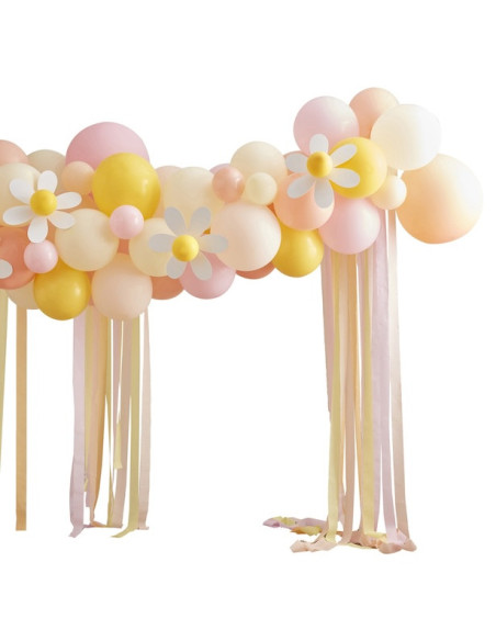 Arco di palloncini a margherita