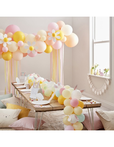 Arco di palloncini a margherita