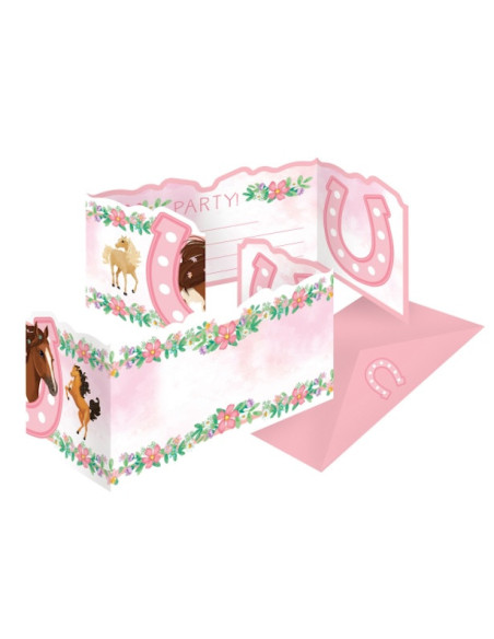 Invitations d'anniversaire "Chevaux" Invitations d'anniversaire "Chevaux"