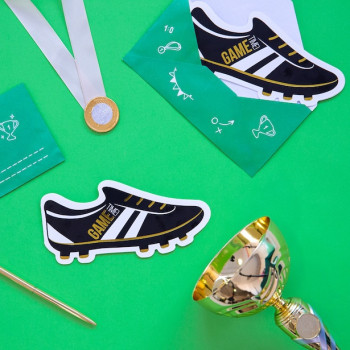 Inviti di compleanno Calcio - Bellefete.ch - Svizzera - Decorazioni per feste Calcio 2