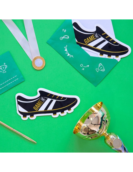 Inviti di compleanno a tema calcio - Accessori per feste a tema calcio