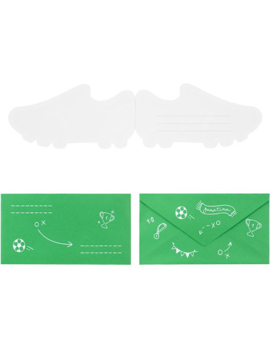 Invitations d'anniversaire Football - Accessoires Party Foot