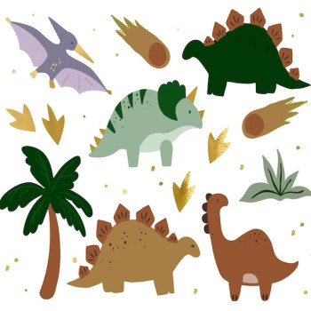 Tatouages temporaires Dinosaures pour enfants - Bellefete.ch - Livraison en Suisse
