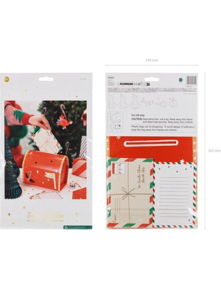 Cassetta della posta di Babbo Natale - Kit