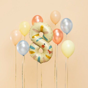 Aluminiumballon Nr. 8 - Schlange - Bellefete.ch - Schweiz - Kindergeburtstag 2