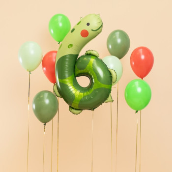Ballon en aluminium n°6 - Tortue - Bellefete.ch - Suisse - Décorations de fête enfants 2