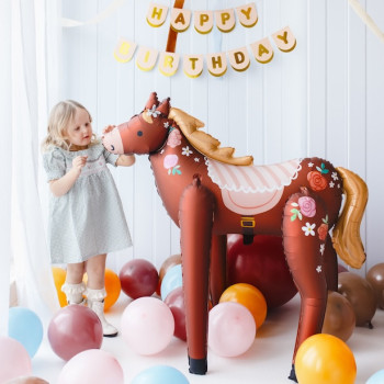 Ballon géant Cheval – Décoration de fête équitation et anniversaire enfant - Bellefete.ch 2