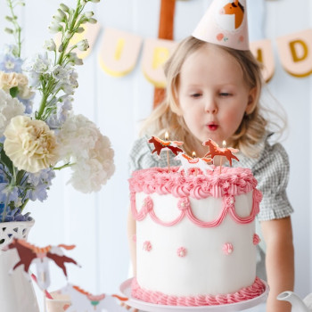 Geburtstagskerzen Pferde - Kuchendekoration - Bellefete.ch - Schweiz 2