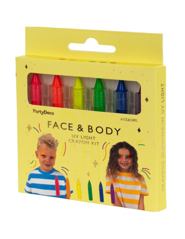 Matite per il trucco fluorescenti – Per viso e corpo