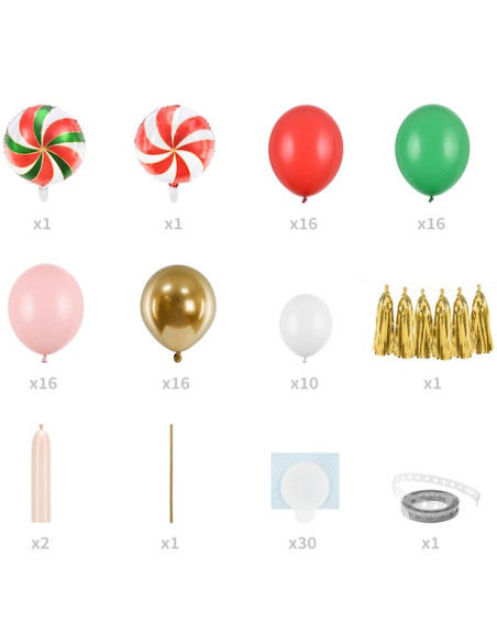 Arche de ballons Noël