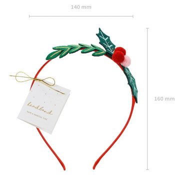 Mistelzweig-Weihnachtsstirnband 2