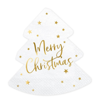 Serviettes de table Arbre de Noël