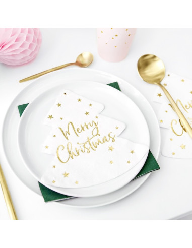 Weihnachtsbaumservietten
