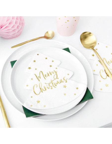 Weihnachtsbaumservietten