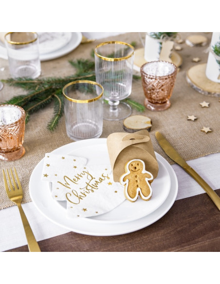 Serviettes de table Arbre de Noël