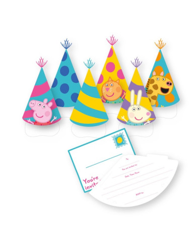 Inviti di compleanno di Peppa Pig