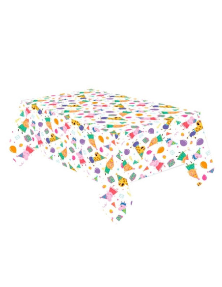 Nappe de table d'anniversaire Peppa Pig - Déco de fête Peppa Pig - Bellefete.ch